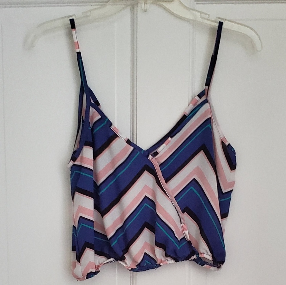 Spaghetti strap crop top